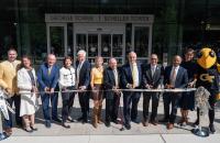George Tower | Scheller Tower ribbon cutting